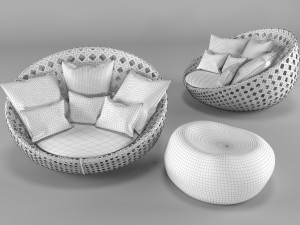 Garden chair 3D Model