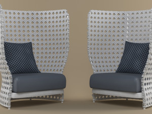 Garden chair 3D Model