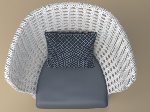 Garden chair 3D Модель