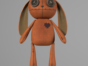 Rabbit doll 3D Модель