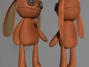 Rabbit doll 3D Model