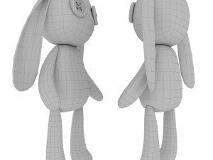Rabbit doll Modelo 3D