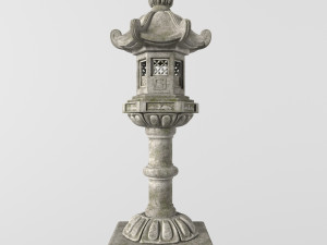 Pagoda Lantern 3D 模型