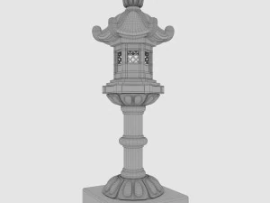 Pagoda Lantern 3D Model