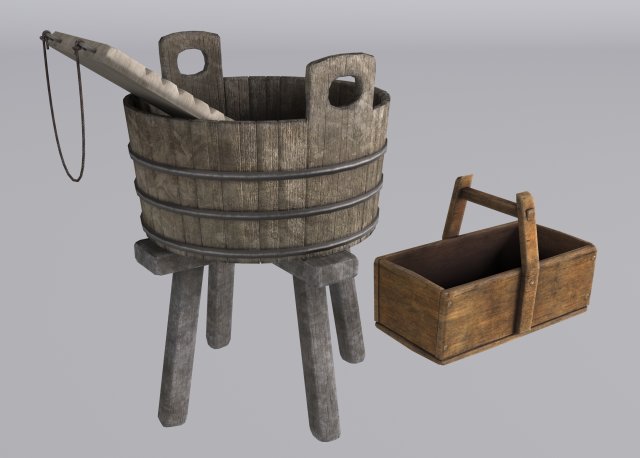 Wash basin Modello 3D .c4d .max .obj .3ds .fbx .stl .blend 