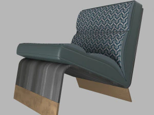 안락의자 3D 모델