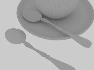 Lemon dessert 3D Model