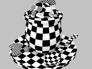 Lemon dessert 3D Model