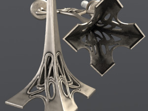 Two-arm candelabra 3Dモデル