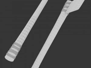 Ancient Bone Ax 3D Model