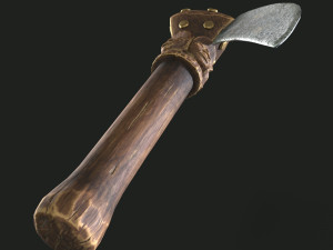 Ancient hatchet Modello 3D