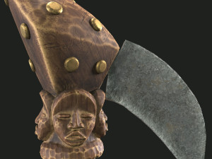 Ancient hatchet Modello 3D