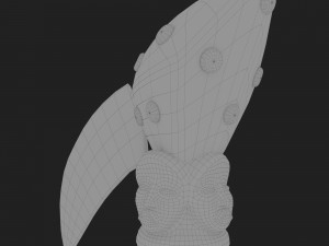 Ancient hatchet Modello 3D