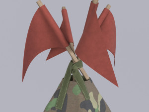 Childrens tent wigwam 3D-Modell