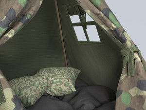 Childrens tent wigwam 3D-Modell