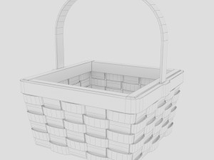 Cherry basket Modelo 3D