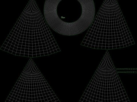 trineo de santa Modelo 3D