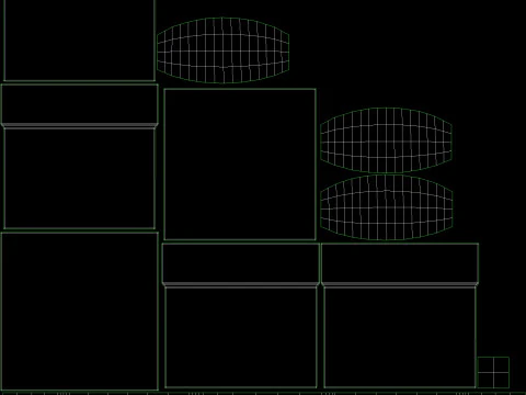 trineo de santa Modelo 3D