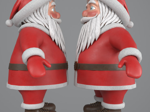 Santa Claus figure Modelo 3D
