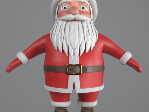 Santa Claus figure Modelo 3D