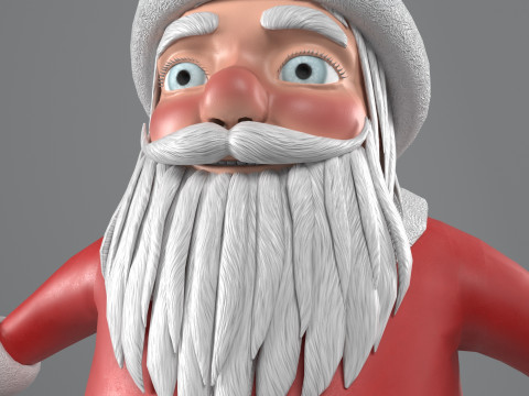 Santa Claus figure Modelo 3D