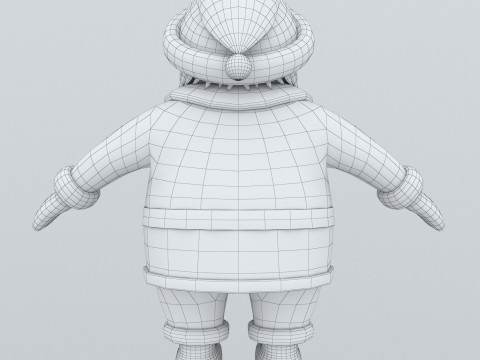 Santa Claus figure Modelo 3D
