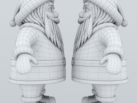 Santa Claus figure Modelo 3D