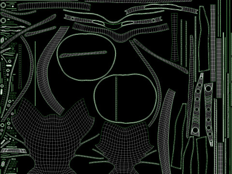 Robot woman Model 3D