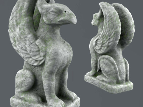 Statue of the Griffin 3D Модель