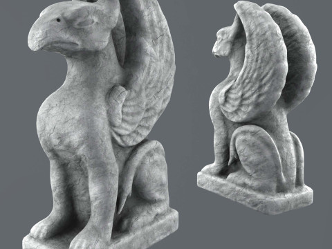 Statue of the Griffin 3D Модель