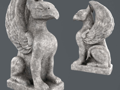 Statue of the Griffin 3D Модель