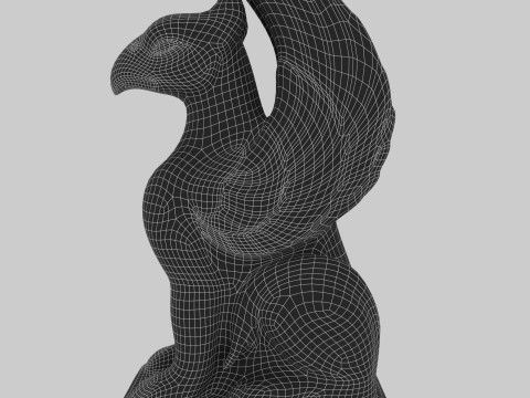 Statue of the Griffin 3D Модель