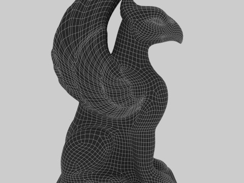 Statue of the Griffin 3D Модель