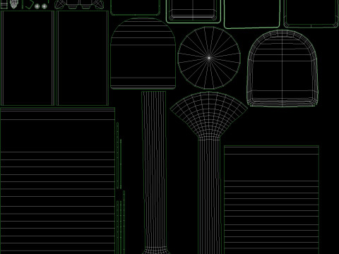 Bo&icirc;te aux lettres du P&egrave;re No&euml;l Modèle 3D