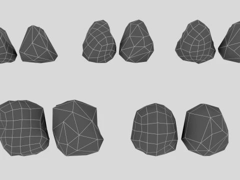 Stylized Medieval Props Pack 3D Model