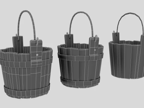Stylized Medieval Props Pack 3D Model
