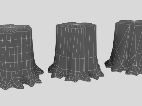 Stylized Medieval Props Pack 3D Model