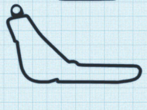 f1 трековые брелки 3D Принт Модель