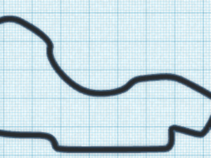 f1 track keychains Modello di stampa 3D