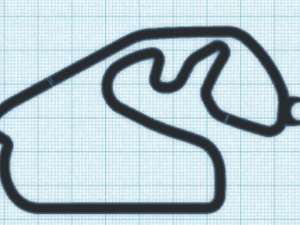 f1 track keychains Modello di stampa 3D