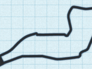 f1 track keychains Modello di stampa 3D