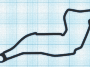 f1 track keychains Modello di stampa 3D