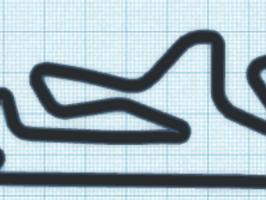 f1 track keychains Modello di stampa 3D