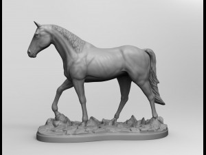 horse 3D 打印模型