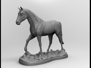 horse Modelo de Impressão 3D