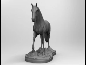 cavalo Modelo de Impressão 3D