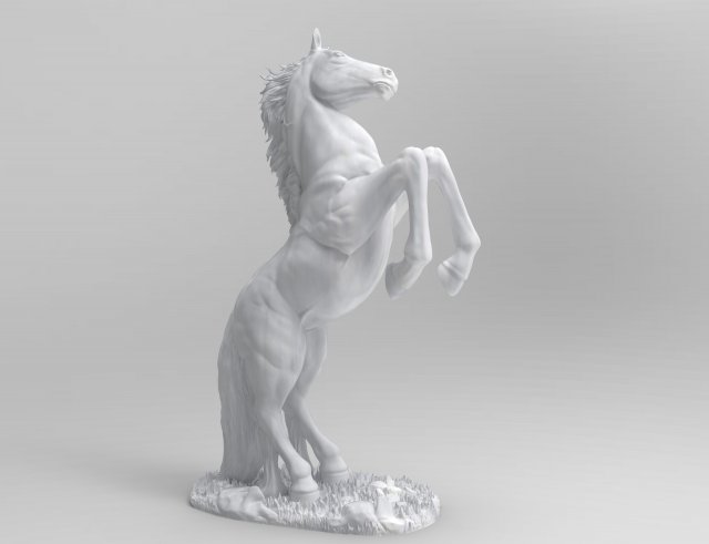 horse2 3D Принт Модель .c4d .max .obj .3ds .fbx .stl .blend