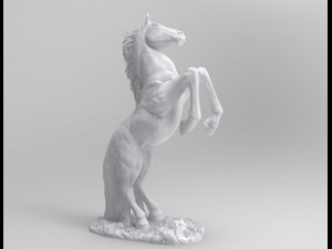 horse2 3D 打印模型