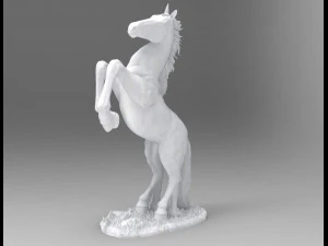 horse2 3D Print Model