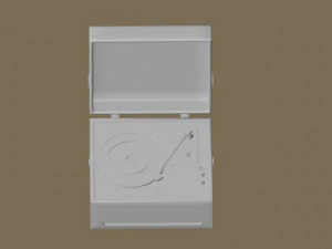 vinyl record player 3D Model